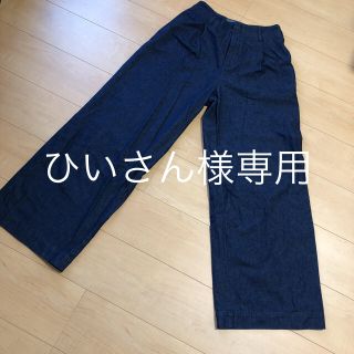 ユニクロ(UNIQLO)のワイドパンツ (バギーパンツ)