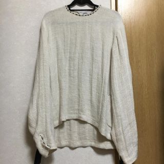 サンシー(SUNSEA)のSUNSEA サンシー dungarees pullover サイズ3(ニット/セーター)