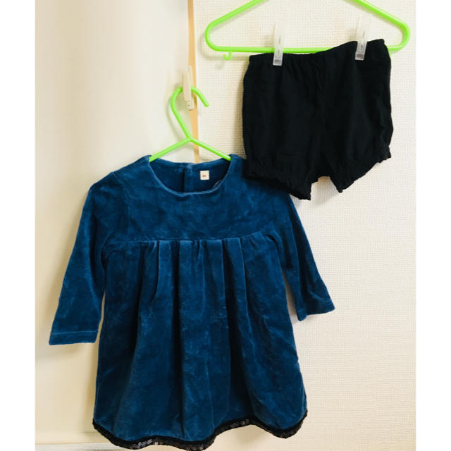 UNITED ARROWS green label relaxing(ユナイテッドアローズグリーンレーベルリラクシング)のグリーンレーベルkids85 ベビー シップス beams 卒園入園冠婚葬祭式 キッズ/ベビー/マタニティのベビー服(~85cm)(ワンピース)の商品写真