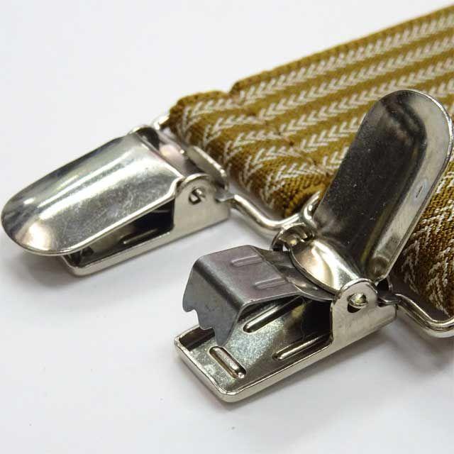 日本製　サスペンダー　Y型　ズボン吊り　ホーナー　25mm メンズのファッション小物(サスペンダー)の商品写真