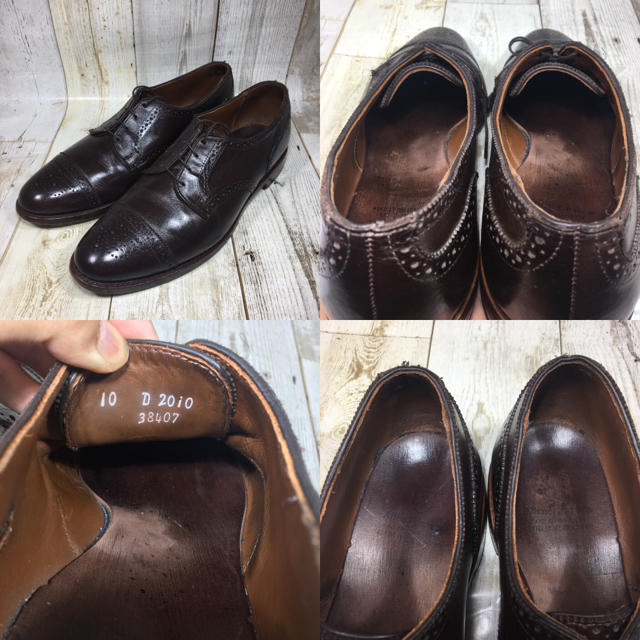 Allen Edmonds(アレンエドモンズ)のAllen Edmonds アレンエドモンズ セミブローグ US10 28cm メンズの靴/シューズ(ドレス/ビジネス)の商品写真