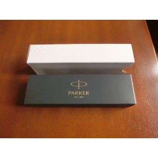 パーカー(Parker)の【新品】パーカー・ＩＭ　ボールペン　ゴールドプレート　ブラッシュドメタル(ペン/マーカー)