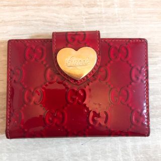 グッチ(Gucci)のGUCCI.パスケース.定期入れ(名刺入れ/定期入れ)