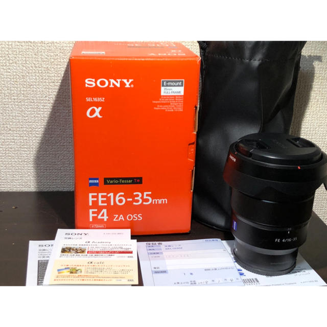 SONY(ソニー)のFE 16-35mm F4 ZA OSS  スマホ/家電/カメラのカメラ(レンズ(ズーム))の商品写真