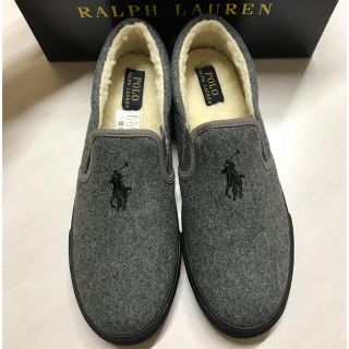 ポロラルフローレン(POLO RALPH LAUREN)のもこもこスリッポン❤︎ポロラルフローレン (スリッポン/モカシン)