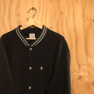 チャンピオン(Champion)の【送料無料】USED お洒落スタジャン ビックサイズ 古着(スタジャン)