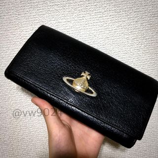 ヴィヴィアンウエストウッド(Vivienne Westwood)のエグゼクティブ口金長財布ブラック(財布)