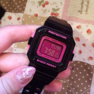 カシオ(CASIO)の値下げ✪﻿ピンクのGShock mini(腕時計)