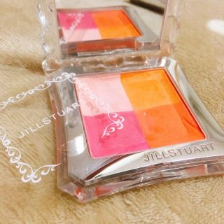 ジルスチュアート(JILLSTUART)のジルスチュアート チーク ブラシ付き 04 Candy orange(チーク)