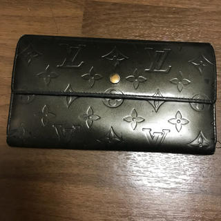 ルイヴィトン(LOUIS VUITTON)のルイヴィトン 財布 黒 送料無料 正規品(財布)