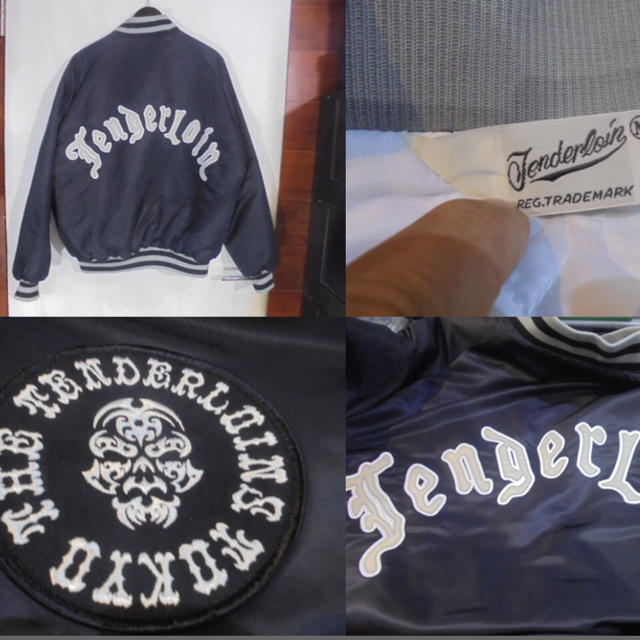 TENDERLOIN(テンダーロイン)のテンダーロイン  ボルネオスカル  ナイロン リブ ジャケット M サイズ メンズのジャケット/アウター(ナイロンジャケット)の商品写真