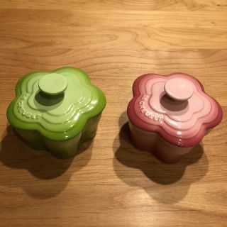 ルクルーゼ(LE CREUSET)のル・クルーゼ ココット フルール(食器)