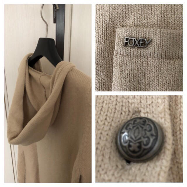 フォクシー☆エンジェルコットン☆ロングカーディガン☆正規品 フォクシー☆エンジェルコットン☆ロングカーディガン☆正規品