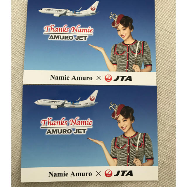 AMURO JET アムロジェットポストカード エンタメ/ホビーのタレントグッズ(ミュージシャン)の商品写真