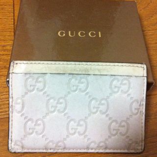 グッチ(GUCCI)の取置き中 GUCCI  パスケース(名刺入れ/定期入れ)