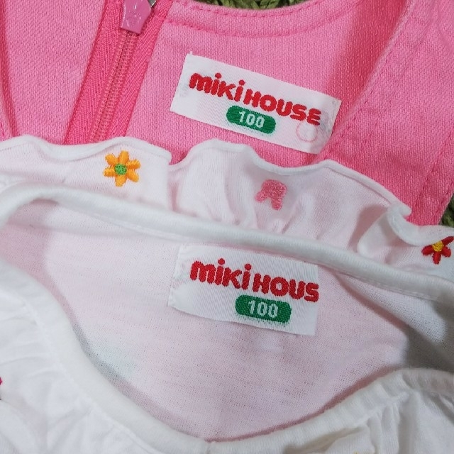 MIKI HOUSE ワンピース ブラウスセット 2