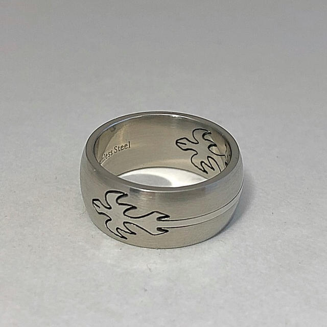 スティッチ様専用：ステンレスの指輪 Ａ・Ｃ レディースのアクセサリー(リング(指輪))の商品写真