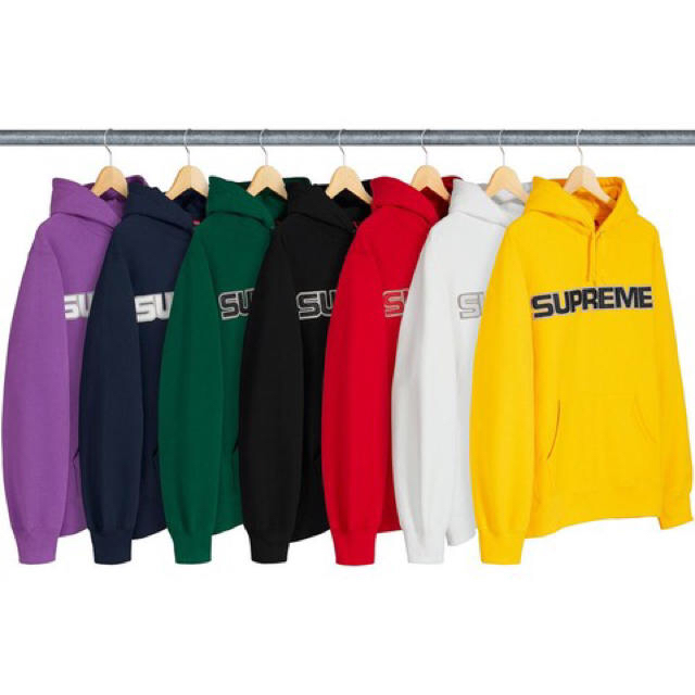 Supreme(シュプリーム)のSupreme Hooded Sweatshirt  Red メンズのトップス(パーカー)の商品写真