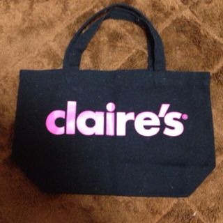 クレアーズ(claire's)のclaire's 黒BAG (少)(ハンドバッグ)