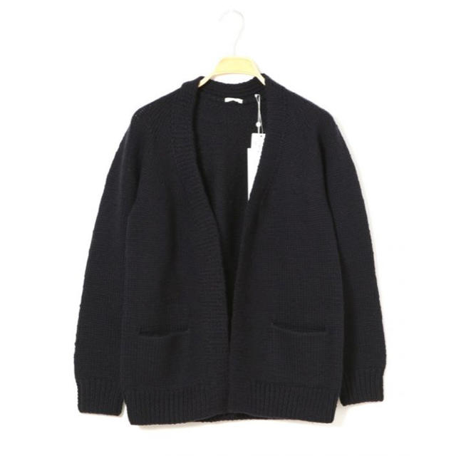 同梱不可】 美品 73440円 16AW comoli コモリ ハンドカーディガン