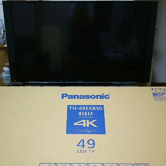 viera th-49 ex850 液晶テレビ 4k panasonic