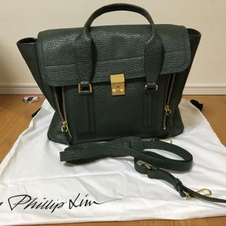 スリーワンフィリップリム(3.1 Phillip Lim)の3.1 Philip lim 深緑 サッチェルバッグ(トートバッグ)