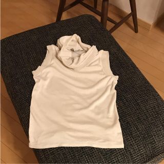 エンポリオアルマーニ(Emporio Armani)のよっこ様専用☆エンポリオアルマーニ♡ノースリーブ♡ニットトップス(Tシャツ(半袖/袖なし))