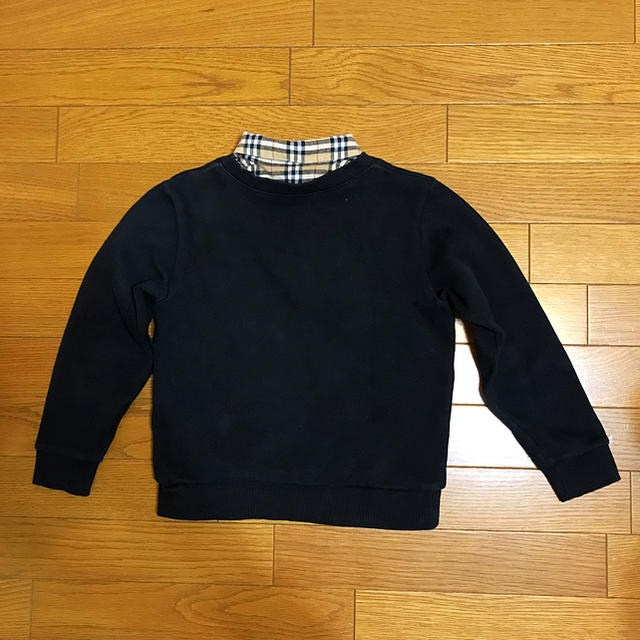 BURBERRY(バーバリー)のバーバリー 130cm  重ね着風トレーナー キッズ/ベビー/マタニティのキッズ服男の子用(90cm~)(その他)の商品写真