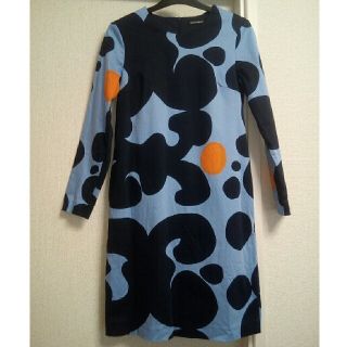 マリメッコ(marimekko)の＊マリメッコ ワンピース 34＊marimekko KEIDAS(ひざ丈ワンピース)