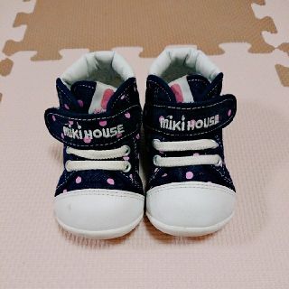 ミキハウス(mikihouse)のミキハウス☆デニムスニーカー(12.5cm)(スニーカー)