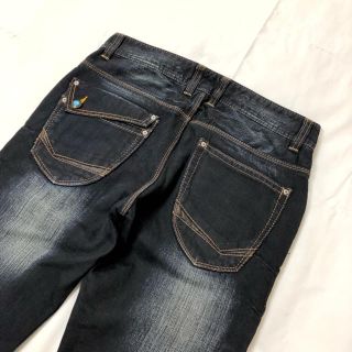 ニコルクラブフォーメン(NICOLE CLUB FOR MEN)のニコルクラブフォーメン バイカー デニム 46 メンズ w33 ストレッチ(デニム/ジーンズ)