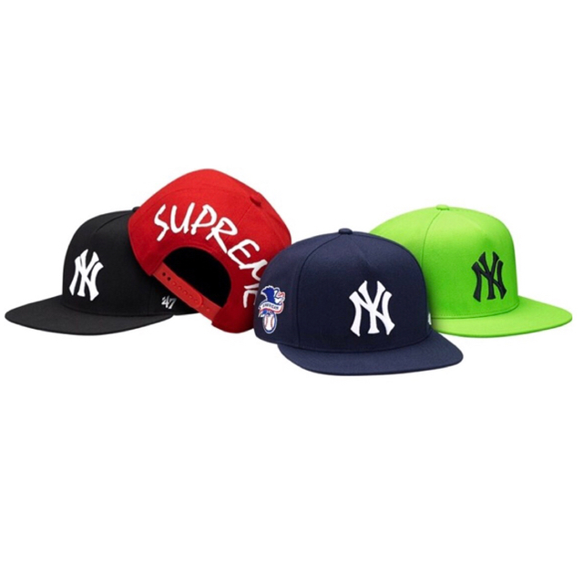 Supreme × New York Yankees 15SS ネイビーのサムネイル