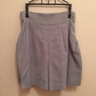 フレイアイディー(FRAY I.D)の水色タック入りぱんつ(ショートパンツ)