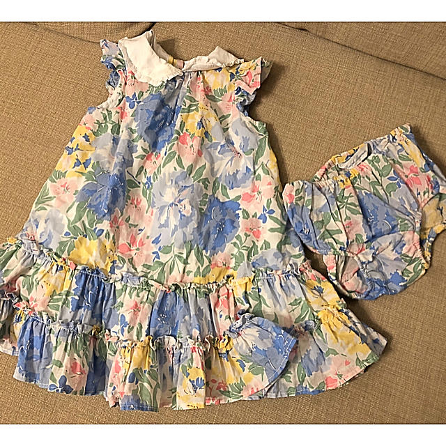 POLO RALPH LAUREN(ポロラルフローレン)のベビー ワンピース 値下げ キッズ/ベビー/マタニティのベビー服(~85cm)(ワンピース)の商品写真