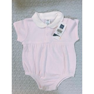 ベビーギャップ(babyGAP)のGAP  半袖ロンパース  50(ロンパース)