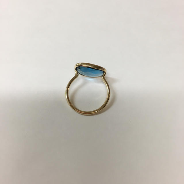 14金ブルートパーズリング レディースのアクセサリー(リング(指輪))の商品写真