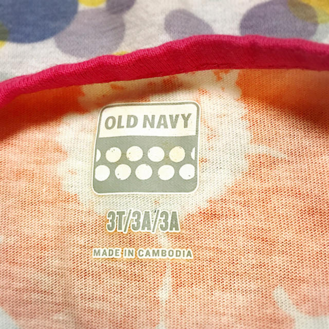 Old Navy(オールドネイビー)のOLD NAVY ワンピース👗2枚set  3T キッズ/ベビー/マタニティのキッズ服女の子用(90cm~)(ワンピース)の商品写真