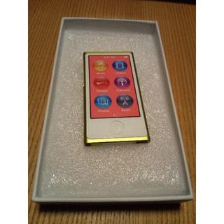 アップル(Apple)のNY様専用　Apple iPod nano 第7世代 イエロー (ポータブルプレーヤー)