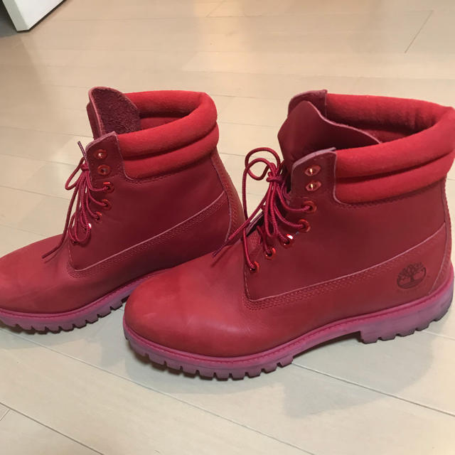 Timberland(ティンバーランド)のティンバーランド  赤  レッド  27センチ メンズの靴/シューズ(ブーツ)の商品写真