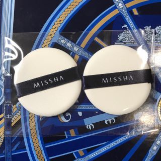 ミシャ(MISSHA)の2枚 ミシャ  クッション ファンデーション  パフ(その他)