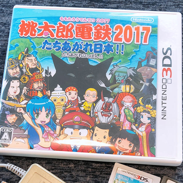 ニンテンドー3DS(ニンテンドー3DS)の任天堂3DS ソフト 桃太郎電鉄2017 エンタメ/ホビーのゲームソフト/ゲーム機本体(携帯用ゲームソフト)の商品写真