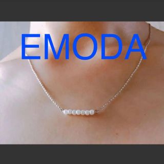 エモダ(EMODA)のエモダ☆パールネックレス(ネックレス)