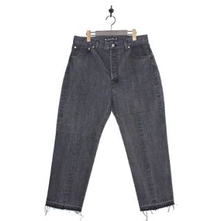 サスクワッチファブリックス(SASQUATCHfabrix.)のTWIST TAPPERD DENIM PANTS(デニム/ジーンズ)