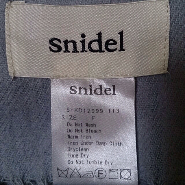 SNIDEL(スナイデル)の早い者勝ち★snidel♥マフラー レディースのファッション小物(マフラー/ショール)の商品写真