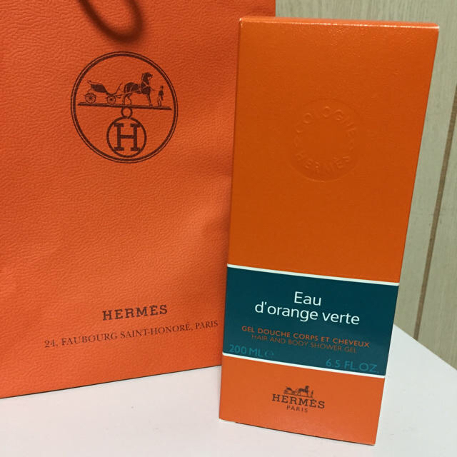 HERMES シャワージェル♡オードランジュヴェルト✨