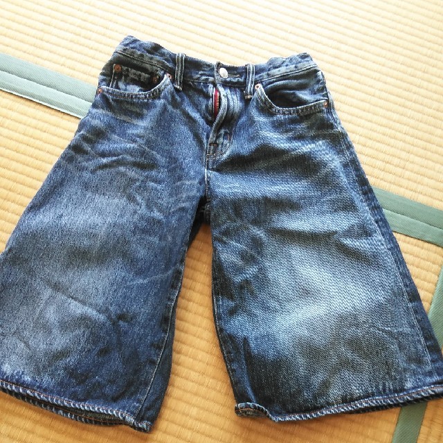 DENIM DUNGAREE(デニムダンガリー)のひらり様専用★ガウチョパンツ140cm キッズ/ベビー/マタニティのキッズ服女の子用(90cm~)(パンツ/スパッツ)の商品写真