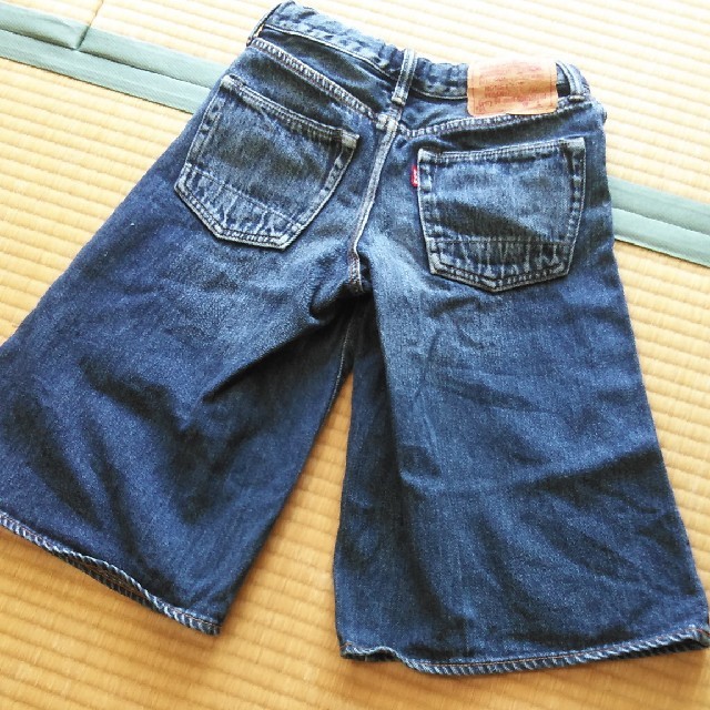 DENIM DUNGAREE(デニムダンガリー)のひらり様専用★ガウチョパンツ140cm キッズ/ベビー/マタニティのキッズ服女の子用(90cm~)(パンツ/スパッツ)の商品写真