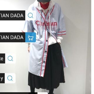 クリスチャンダダ(CHRISTIAN DADA)のCHRISTIAN DADA  Baseball Shirt ｸﾘｽﾁｬﾝ(シャツ)