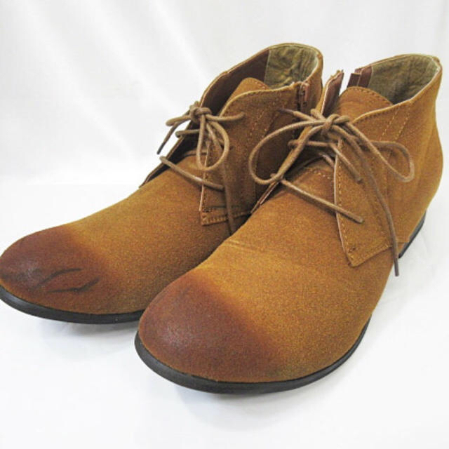 Dedes(デデス)のDEDEsKEN  デデスケン チャッカ ショートブーツ 茶ブラウン系 メンズの靴/シューズ(ブーツ)の商品写真