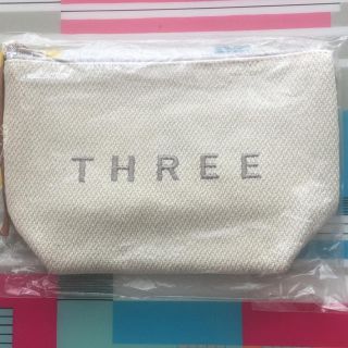 スリー(THREE)の［THREE］限定♡コスメポーチ♡(ポーチ)